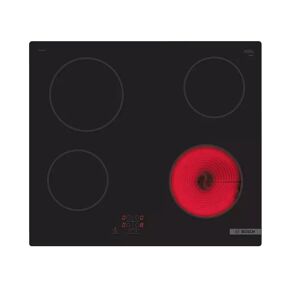 Bosch PKE61RAA8B Series 2 60Cm Ceramic Black Glass Hob - Black