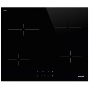 Smeg SE264TD1 60cm Black 4 Zone Ceramic Hob - Black