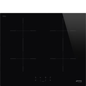 Smeg SIB2641D 60cm Black 4 Zone Induction Hob - Black