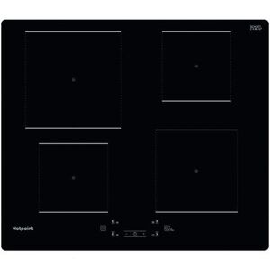Hotpoint TQ1460SNE 60cm Electric Induction Hob in Black - Black