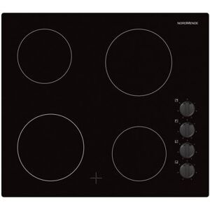 Nordmende HCP604FL Black 60cm 4 Zone Ceramic Hob - Black