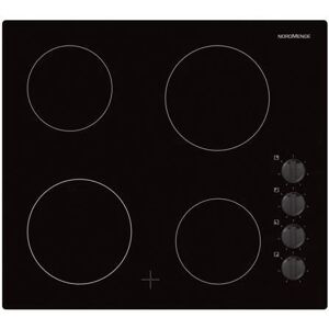 Nordmende HCP604FL Black 60cm 4 Zone Ceramic Hob - Black