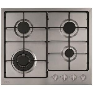 CDA HG6251SS Stainless Steel 4 Burner Gas Hob - Stainless Steel