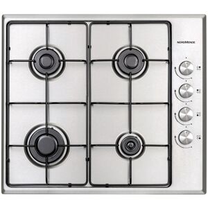 Nordmende HGE603IX Stainless Steel 60cm 4 Burner Gas Hob - Stainless Steel