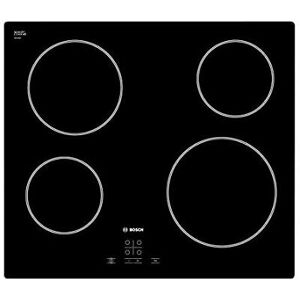 Bosch PKE611D17E 60cm 4 Zone Ceramic Hob - Black