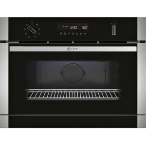 NEFF C1APG64N0B 60cm Black & Stainless Steel Built In Combi Microwave - Stainless Steel