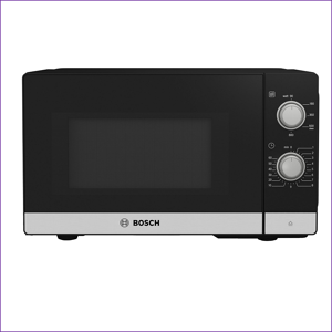 Bosch FFL020MS2B Black 20L Freestanding Microwave - Black & Red