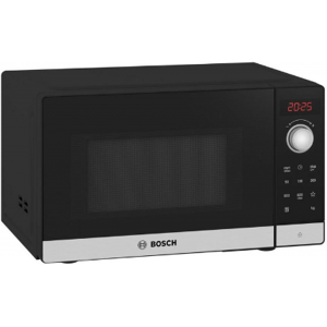 Bosch FFL023MS2B Freestanding 20 Litre Black Microwave - Black & Silver