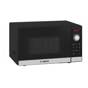 Bosch FFL023MS2B Freestanding 20 Litre Black Microwave - Black & Silver