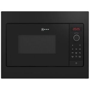 NEFF HLAWG25S3B Black Built-In Microwave - Black