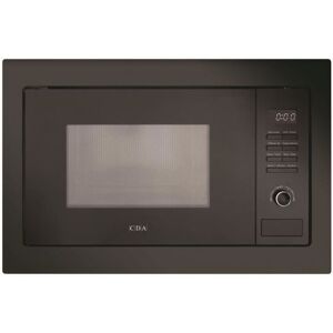 CDA VM231BL 60cm Black 25L 900W Built In Microwave With Grill - Black