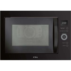 CDA VM452BL Black Built In Microwave Oven and Grill - Black