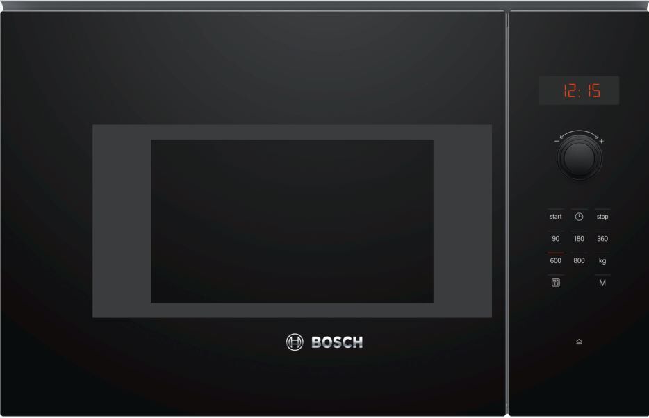 Bosch BFL523MB0B 60cm Black Built-In Microwave - Black