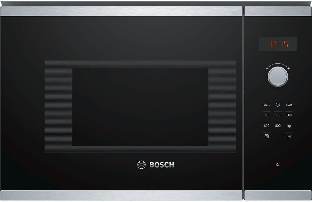 Bosch BFL523MS0B Stainless Steel Built in Microwave - Black / Stainless