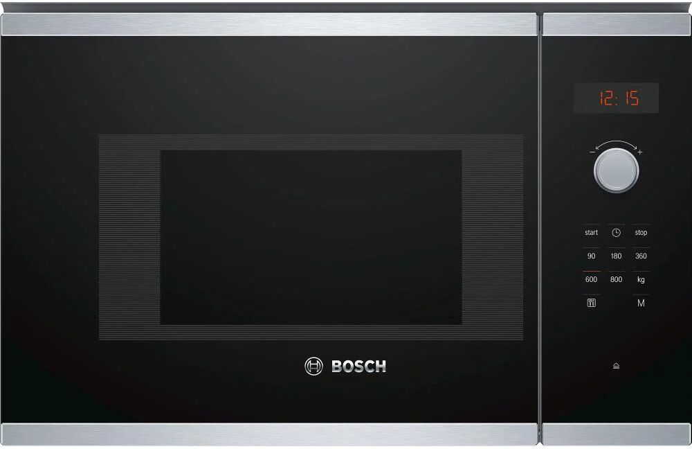 Bosch BFL523MS0B Stainless Steel Built in Microwave - Black / Stainless