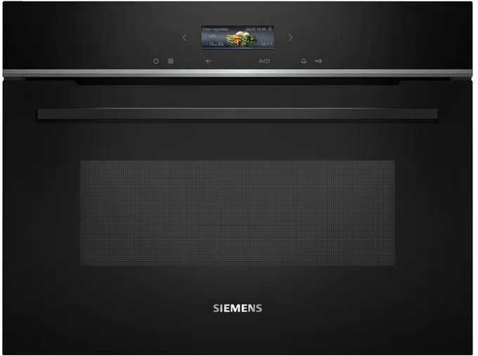 Siemens CE732GXB1B Black Built In Microwave Oven - Black