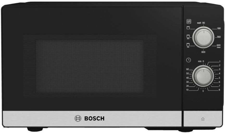 Bosch FEL020MS2B Black 20 Litre Freestanding Microwave With Grill - Black