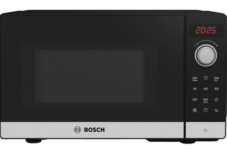 Bosch FEL023MS2B 800w Stainless Steel Microwave And Grill - Black