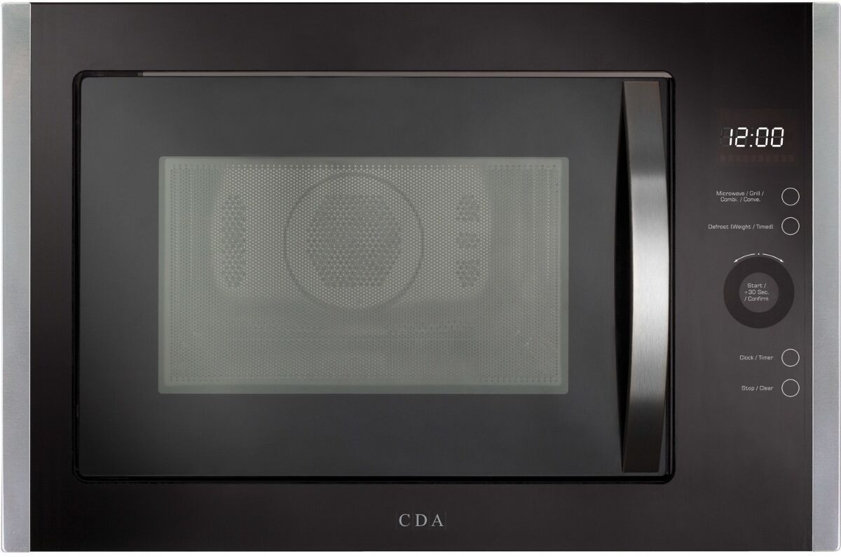 CDA VM452SS Stainless Steel Built In Microwave - Black / Stainless