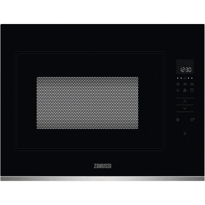 Zanussi ZMBN4DX Black Built-In Microwave With Grill - Black