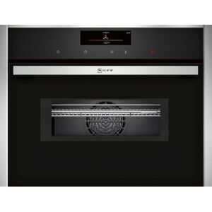 NEFF C28MT27H0B Stainless Steel Built-In Combination Microwave - Black