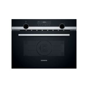 Siemens CM585AGS0B Built In Combination Microwave Oven - Black & Silver