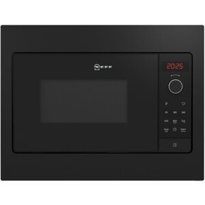 NEFF HLAWG25S3B Black Built-In Microwave - Black