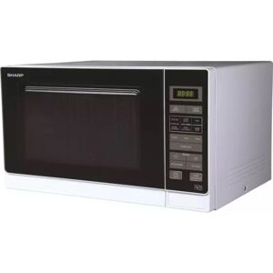 Sharp R372WM 25 Litre White 900W Freestanding Microwave - White