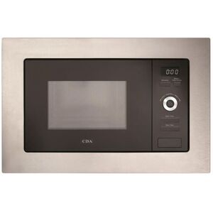 CDA VM551SS 60cm Stainless Steel 700W 17L Built In Microwave Oven - Stainless Steel