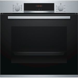 Bosch HBS534BS0B 60cm Stainless Steel Built-in Electric Single Oven - Black / Stainless