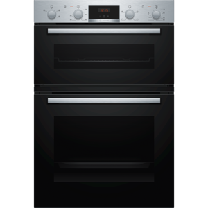 Bosch MHA133BR0B Stainless Steel Built In Double Oven - Black / Stainless