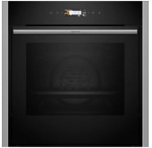 NEFF B54CR71N0B Stainless Steel Built-In Electric Single Oven - Stainless Steel