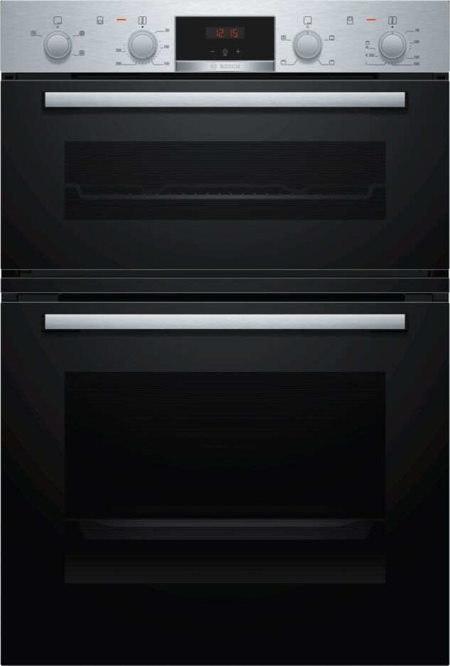 Bosch MHA133BR0B Stainless Steel Built In Double Oven - Black / Stainless