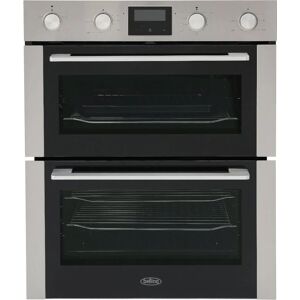Belling BI703MFC Built-Under Stainless Steel Electric Multifunction Double Oven - Stainless Steel