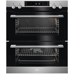 AEG DUK531160M Built-Under Electric Double Oven Stainless Steel - Stainless Steel