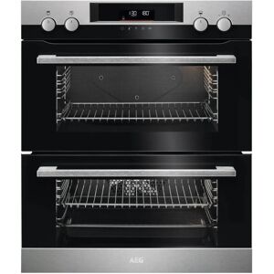 AEG DUK531160M Built-Under Electric Double Oven Stainless Steel - Stainless Steel