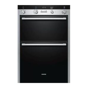 Siemens HB55MB551B 60cm Stainless Steel Double Built In Electric Oven - Stainless Steel