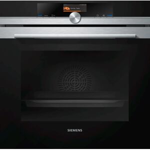 Siemens HB676GBS6B 60cm Stainless Steel Single Built in Electric Oven - Stainless Steel