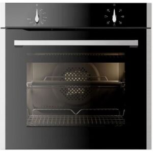 CDA SL100SS 60cm Stainless Steel Built-In Electric Single Oven - Black / Stainless