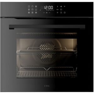 CDA SL550BL Black Pyrolytic Electric Single Oven - Black