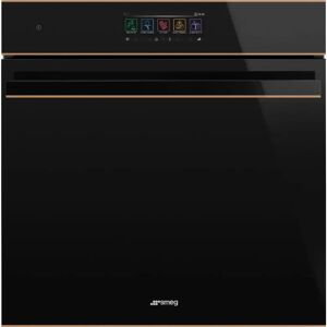 Smeg SO6606APNR 60cm Black & Copper Dolce Stil Novo Single Oven - Copper