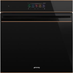 Smeg SO6606APNR 60cm Black & Copper Dolce Stil Novo Single Oven - Black