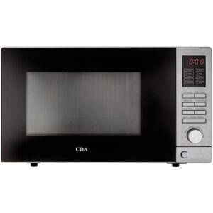 CDA VM201SS Stainless Steen Freestanding Microwave Oven - Stainless Steel