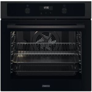 Zanussi ZOPNA7K1 Black Built-In Single Electric Multifunction Oven - Black