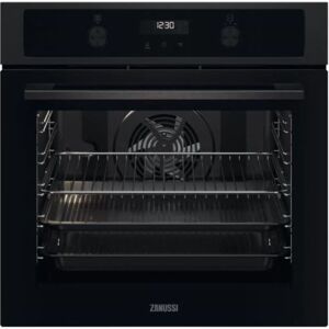 Zanussi ZOPNA7K1 Black Built-In Single Electric Multifunction Oven - Black