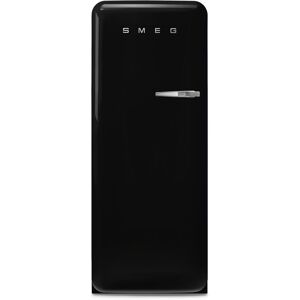 Smeg FAB28LBL5UK Black 50s Retro Style Fridge With Icebox - Black