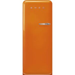 Smeg FAB28LOR5 60cm Orange 50s Retro Style Fridge With Icebox - Orange