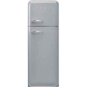 Smeg FAB30RSV5 60cm Silver 50s Retro Style Fridge Freezer - Silver