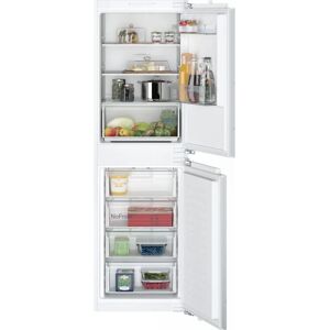 Siemens KI85NNFF0G Frost Free Integrated Fridge Freezer - White