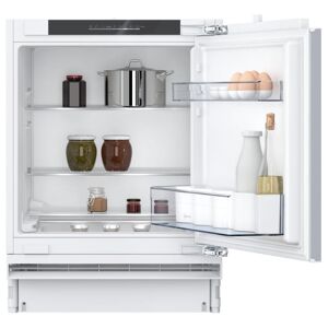 NEFF KU1212FE0G White Integrated Built Under Larder Fridge - White